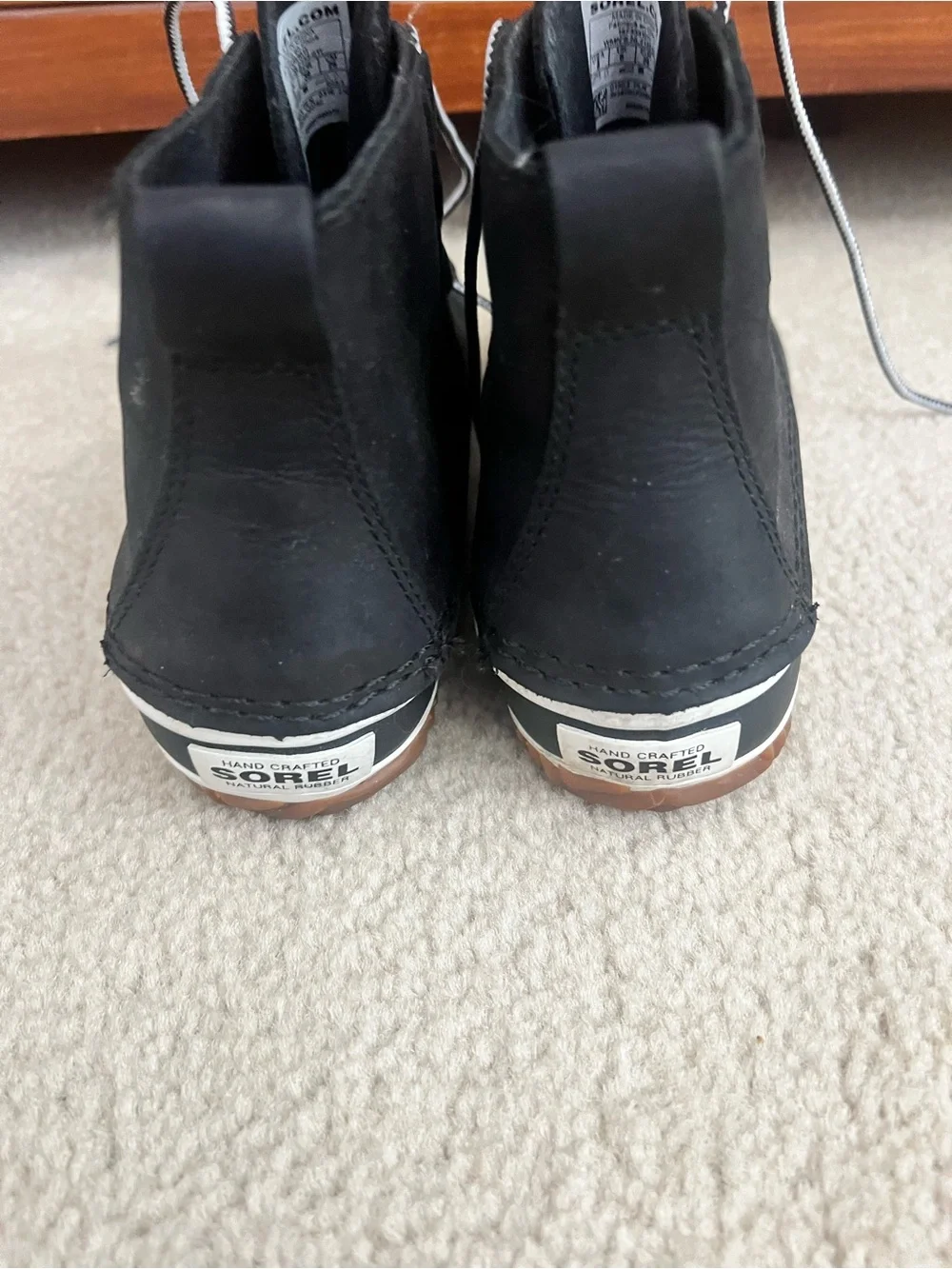 Sorel Black Lace-Up Boot Out N About